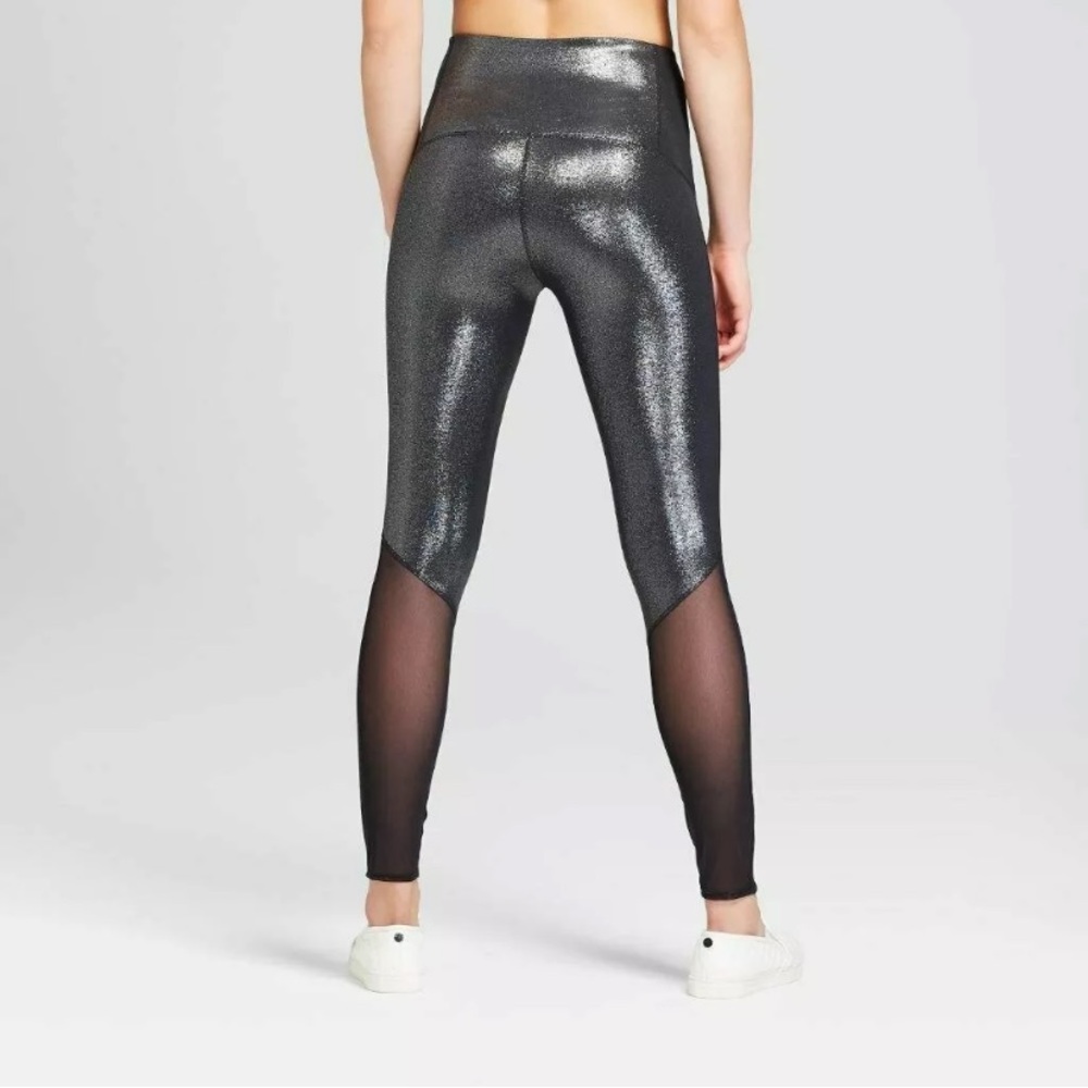 Joy Lab Gunmetal High Rise Performance Legging - Picture 2 of 3